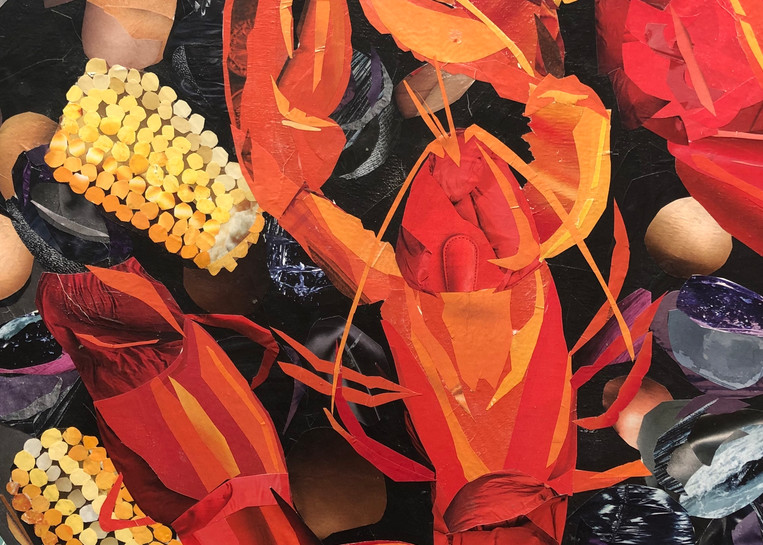 Lobster Boil Art | Kathy Saucier Art