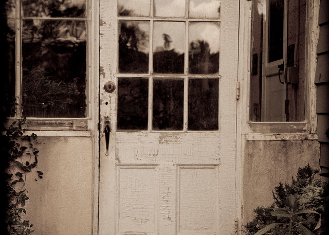 Greenhouse Door Photography Art | David Frank Photography