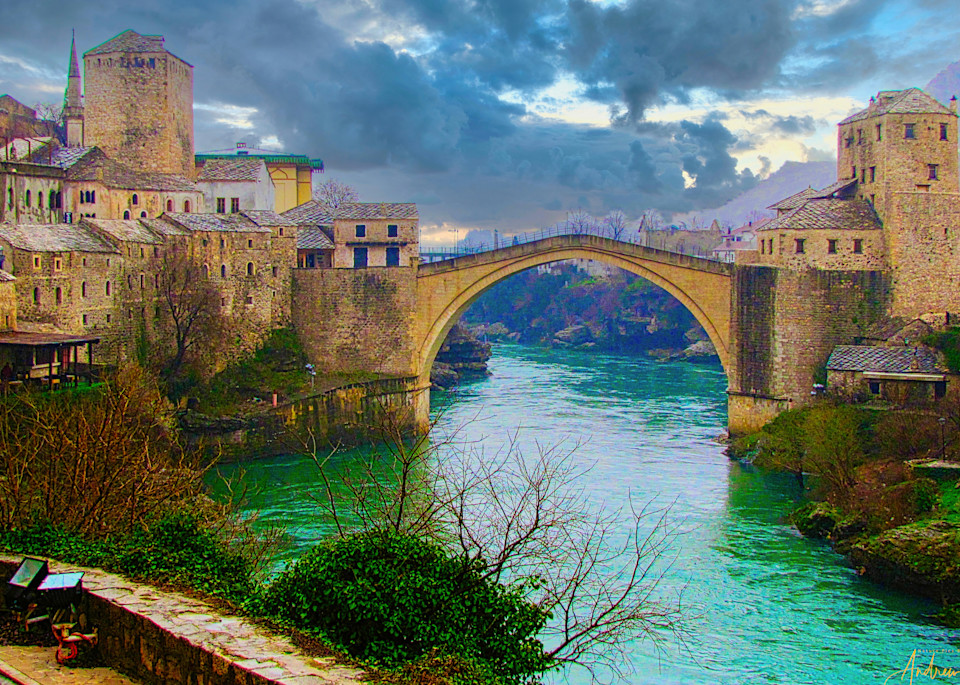 1 5 13 Landscapes  Mostar Bridge Bosnia Photography Art | Nature Pics By Andrew