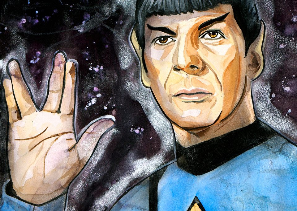 Spock Coaster Art | William K. Stidham - heART Art