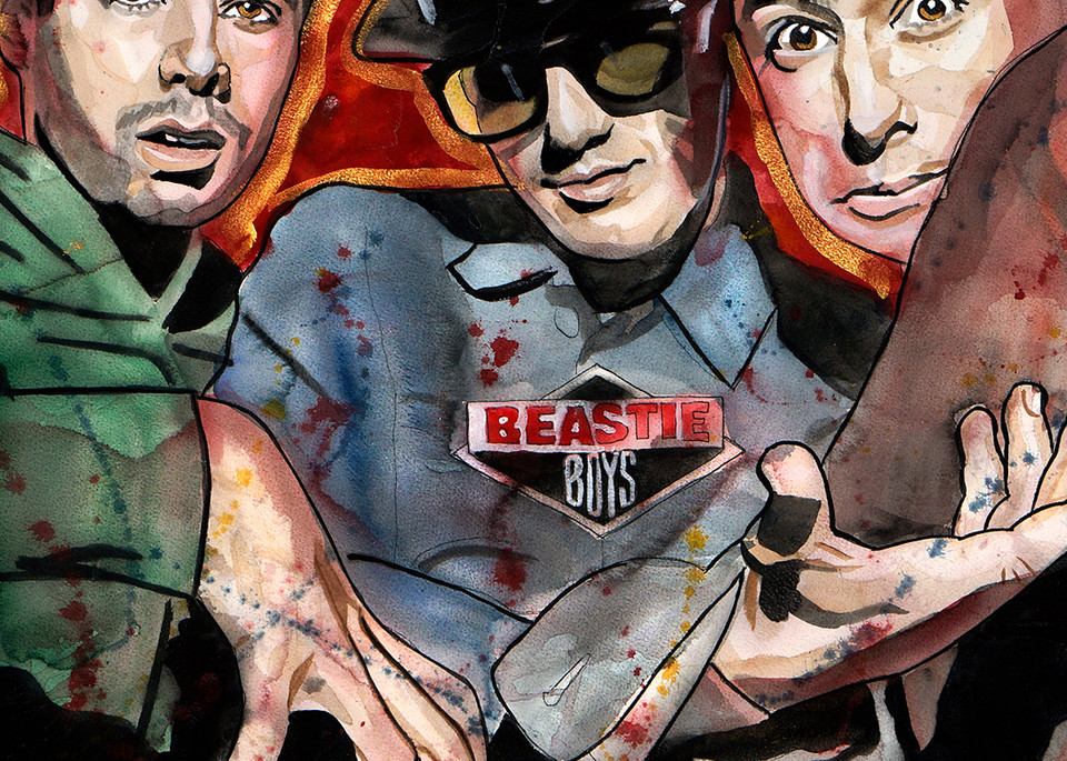 Beastie Boys Coaster Art | William K. Stidham - heART Art