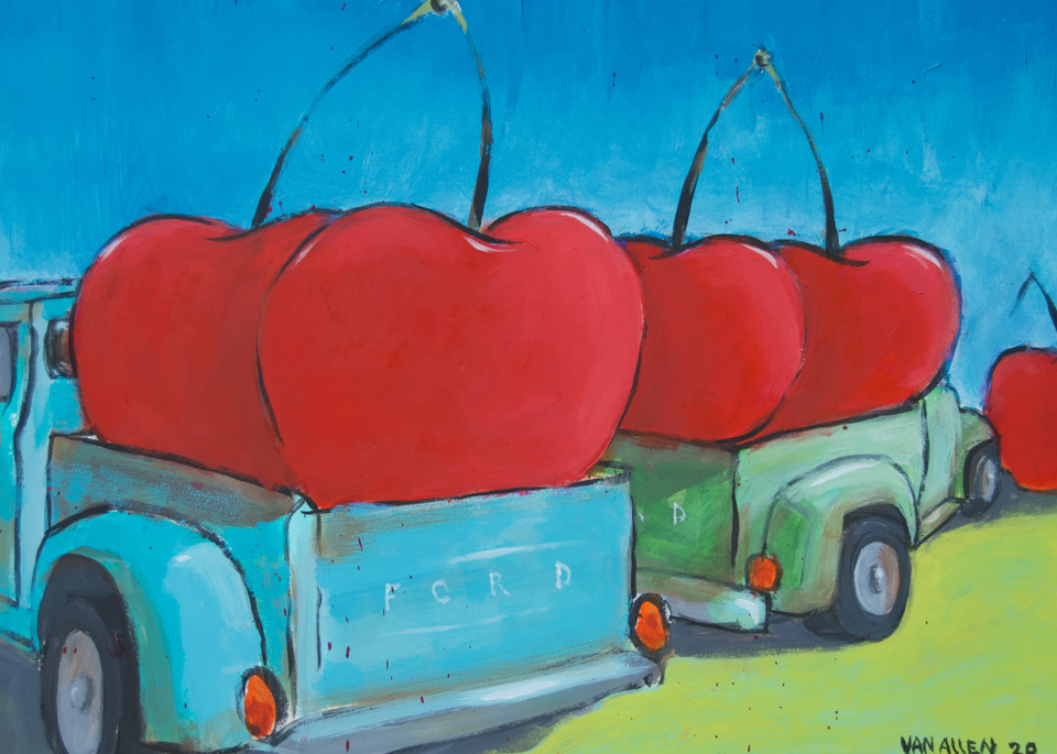 Cherry Pickers Art jonvanallen