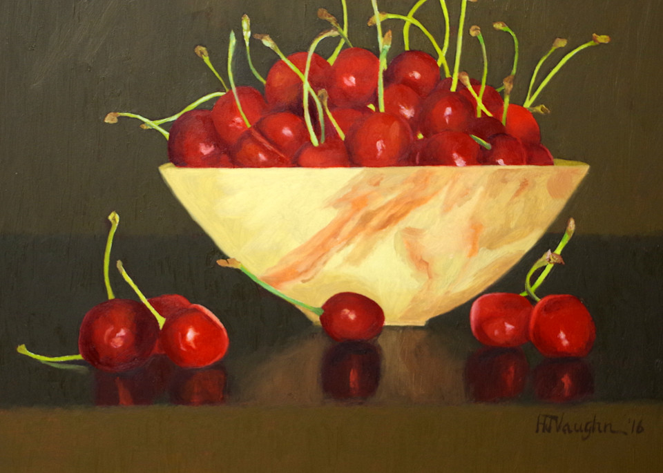 Life Is Just A Bowl Of Cherries Art | Helen Vaughn Fine Art