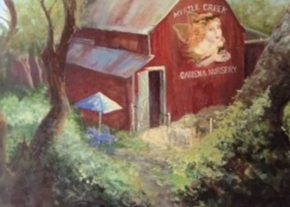 Myrtle Creek Barn Art | ABrandt Fine Art