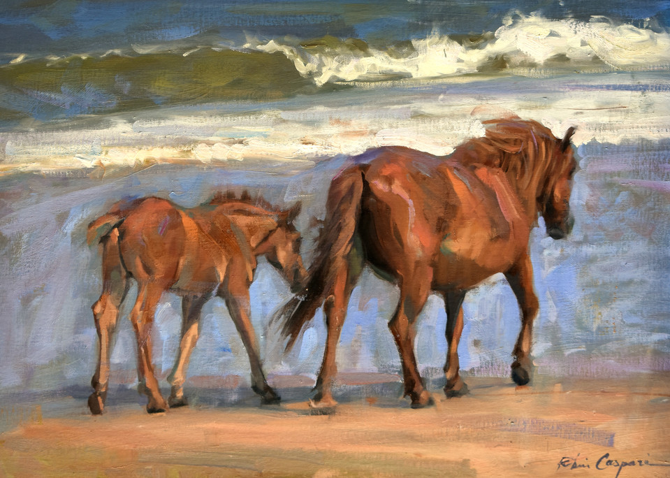 Corolla Mare And Foal  Art | robincaspari