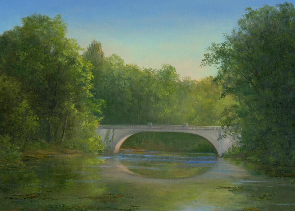 *Morning Light Across Vanderbilt Bridge Art | Tarryl Fine Art