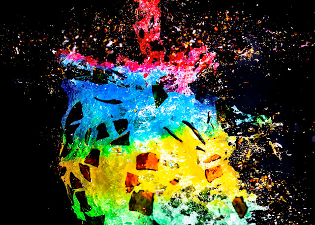 Rainbow Explosion Art | cynthialevine