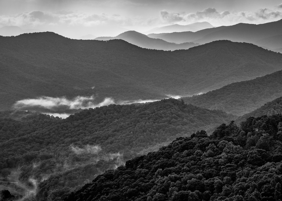Nantahala Haze - Smoky Mountains fine-art photography prints