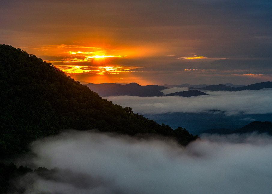 Nantahala Mountains Morning Glory Photography Art | Andy Crawford Photography - Fine-art photography