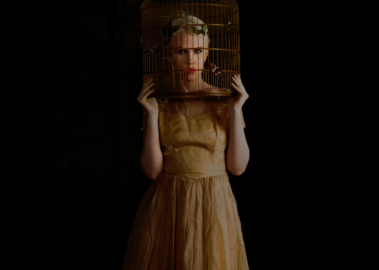 Head Cage Photography Art | ann george photography