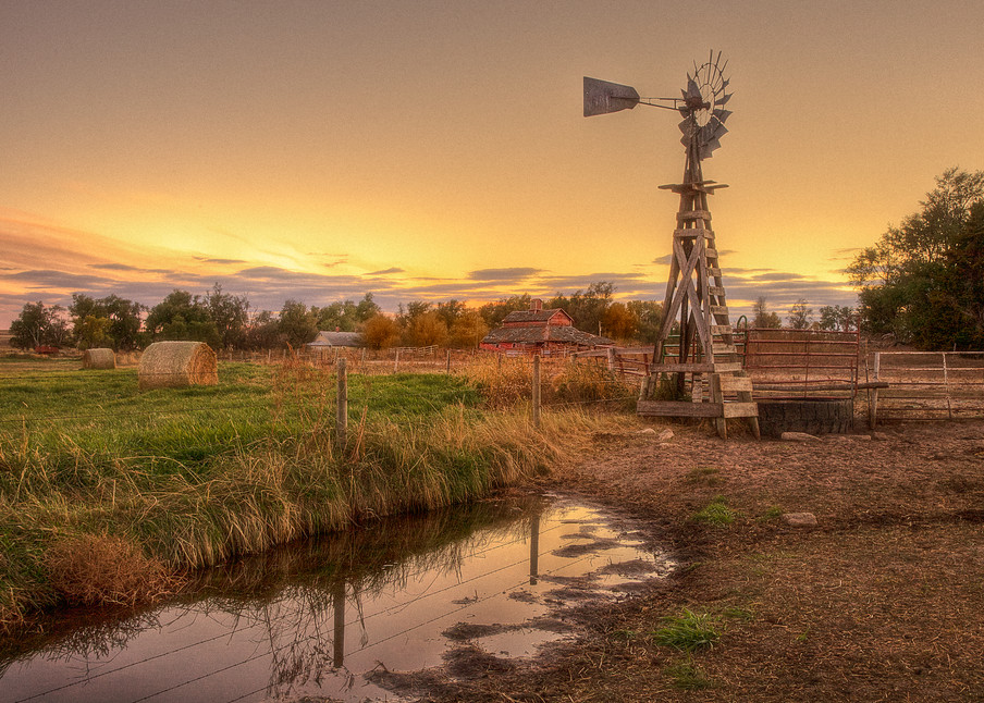 Windmill Abandoned Ranch