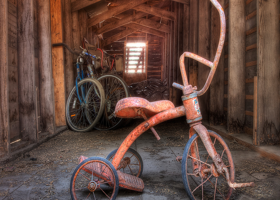 Abandoned Tricycle