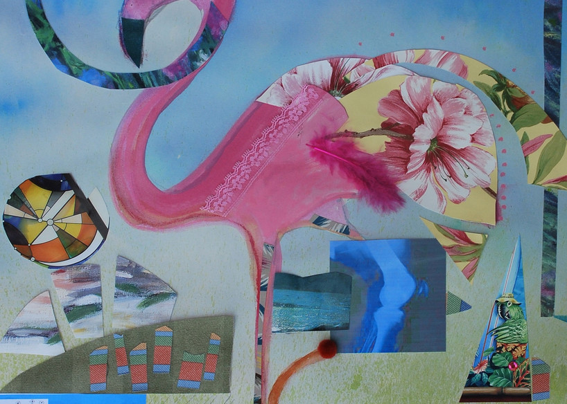 Flamingo Art | All Together Art, Inc Jane Runyeon Works of Art