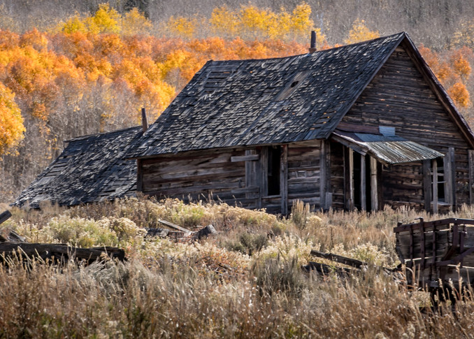The Old Miner's Cabin Photography Art | Kirk Fry Photography, LLC