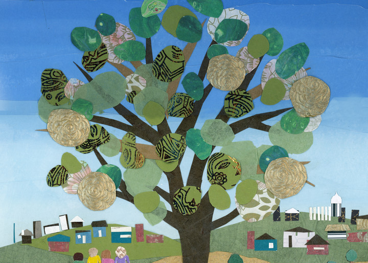 Big Tree Medical Home Art | Jenny McGee Art