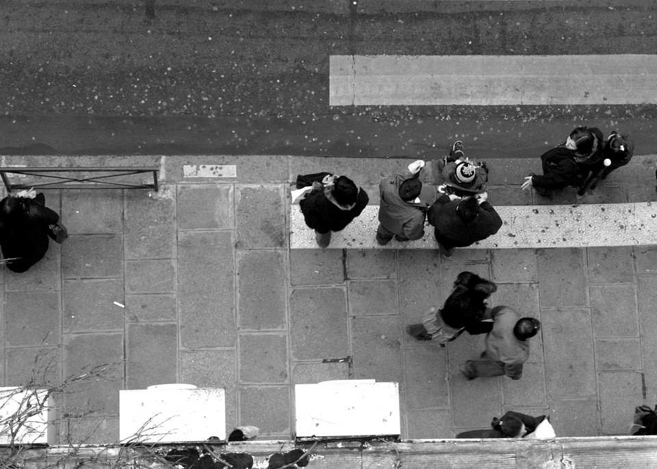 Paris Street Viewed From Above Art | i Art Collector