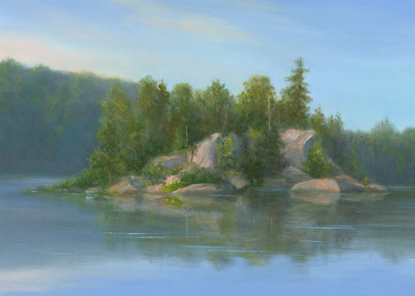 *Quiet Morning At Sanctuary Pond, John Burroughs Nature Sanctuary Art | Tarryl Fine Art