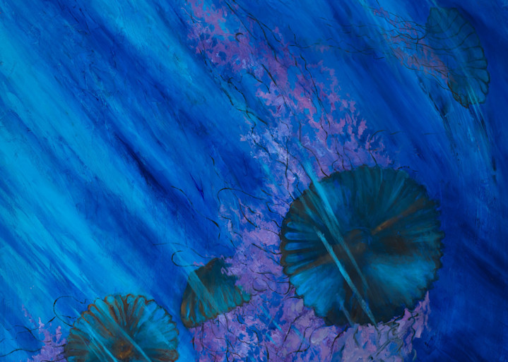 Jellyfish Reproduction Art | E.Moseley Studio