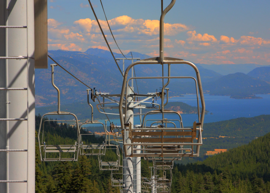 7B-Photography - Sandpoint Photography Musical Chairs Lake Pend Oreille View from Schweitzer by 7B Photography