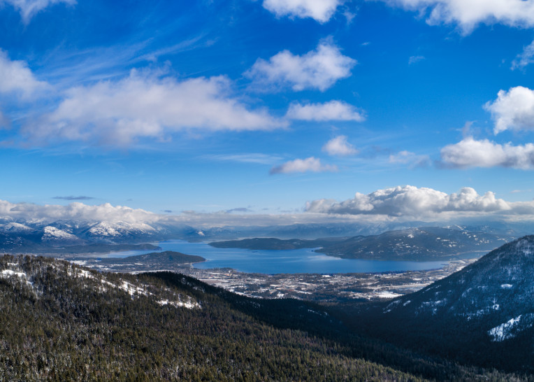 7B-Photography - Sandpoint Photography View Schweitzer 7B Photography, Schweitzer Vista Point, Lake Pend Oreille View