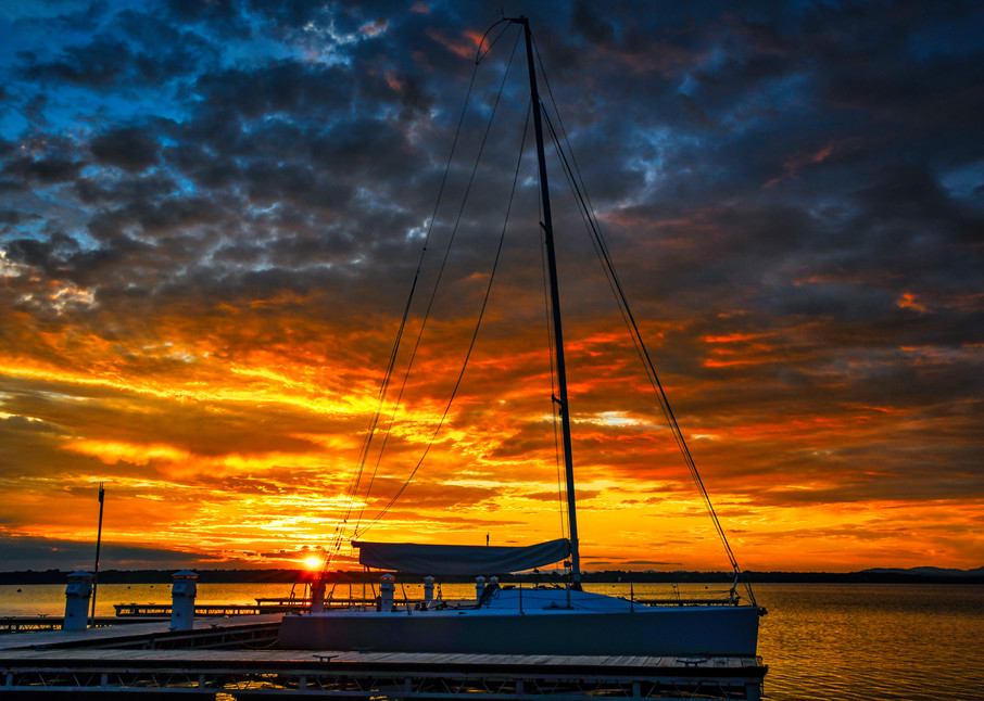 Sunrise Over Lake Champlain - New York fine-art photography prints