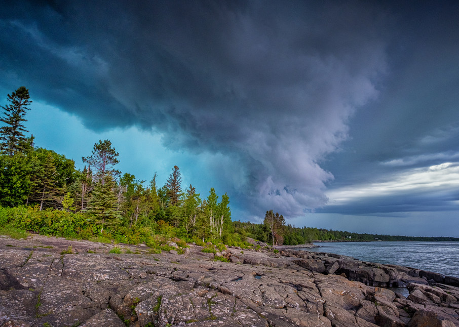 Storm Over Lake Final Photography Art | John Gregor Photography