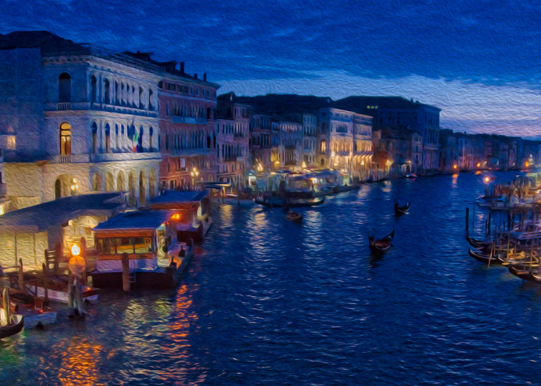 Grand Canal Of Venice Photography Art | zoeimagery