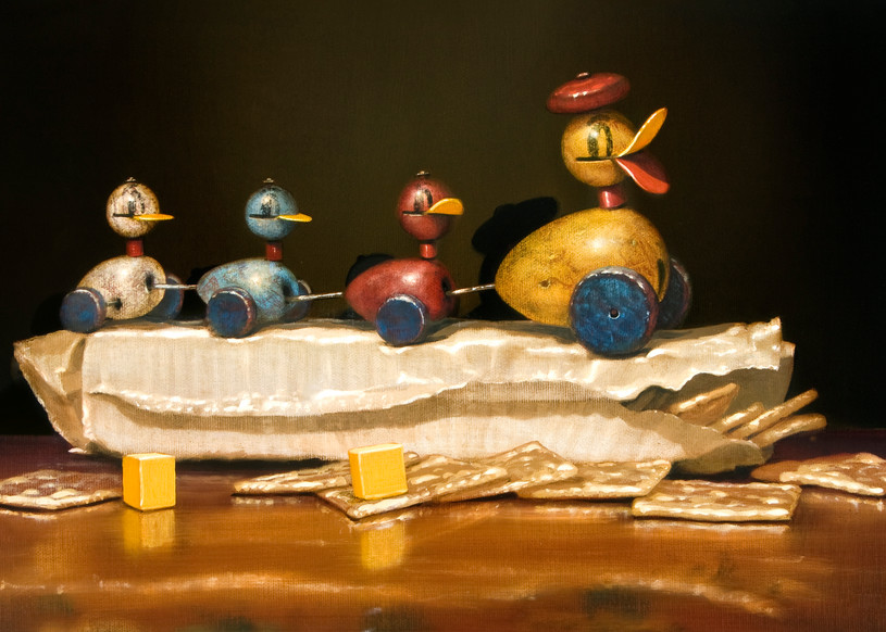 Quackers And Crackers Art | Richard Hall Fine Art