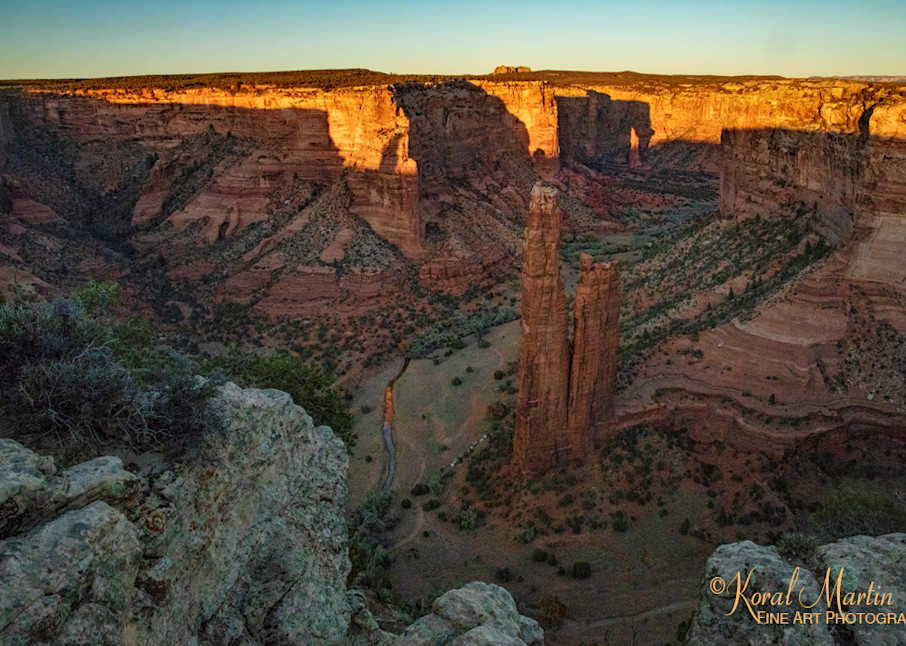 Sunset Towers Canyonde Chelly 3416  Photography Art | Koral Martin Healthcare Art