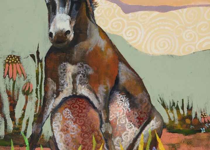 Matilda the donkey by Kathy Q Parks