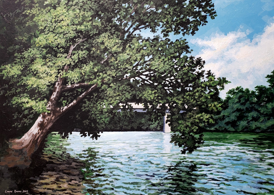 Kentucky River At Frankfort, 2019 Art | Logan Rogers