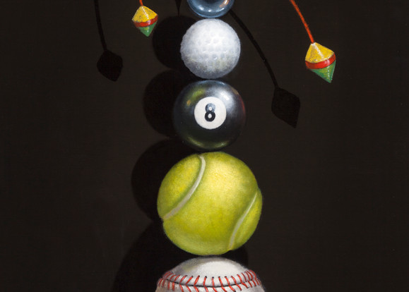 On The Ball Art | Richard Hall Fine Art