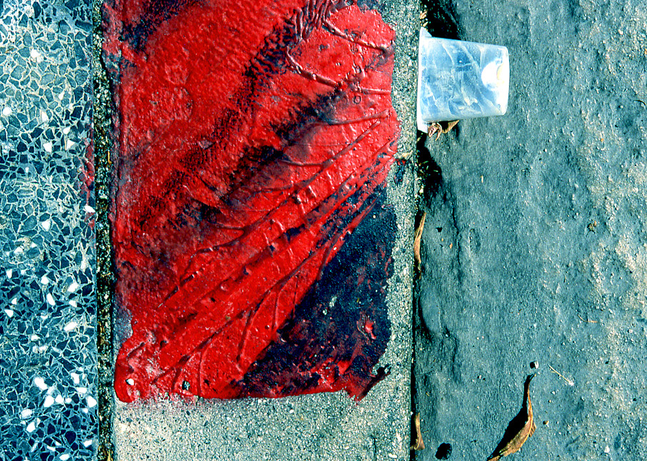 Hollywood Boulevard Abstract Red Fine Art – Sherry Mills