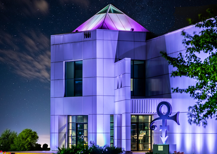 Paisley Park At Night Photography Art | William Drew Photography