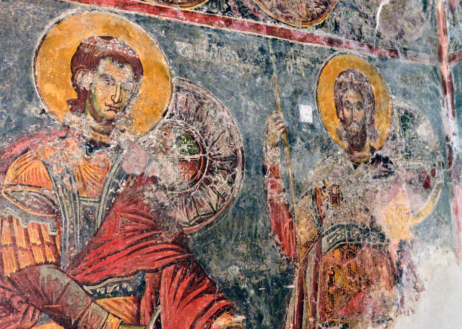 Fresco's Of The Greek Church Photography Art | zoeimagery.XYZ