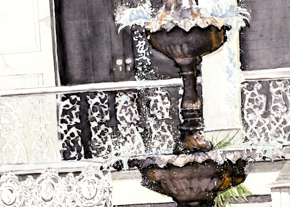 Nola Fountain Art | DK Betts Works Art