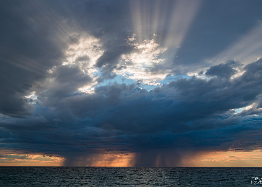 The Rain Is Coming To Empire Beach Art | Don Peterson Photography