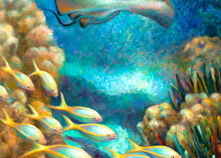 Seafood Chain   I   Stingray Art | Nancy Tilles