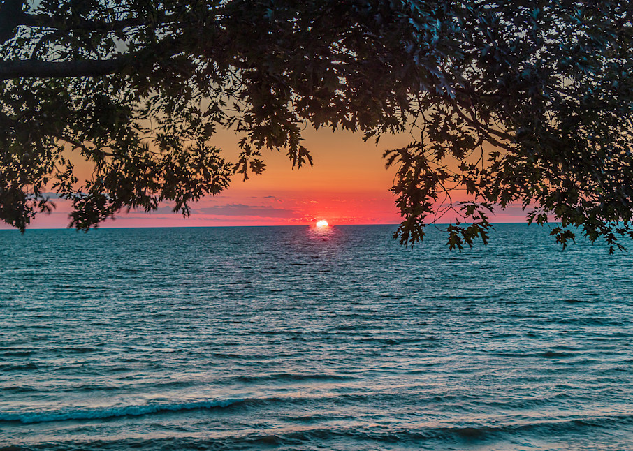 Grand Haven Sunset Small Art | Don Peterson Photography