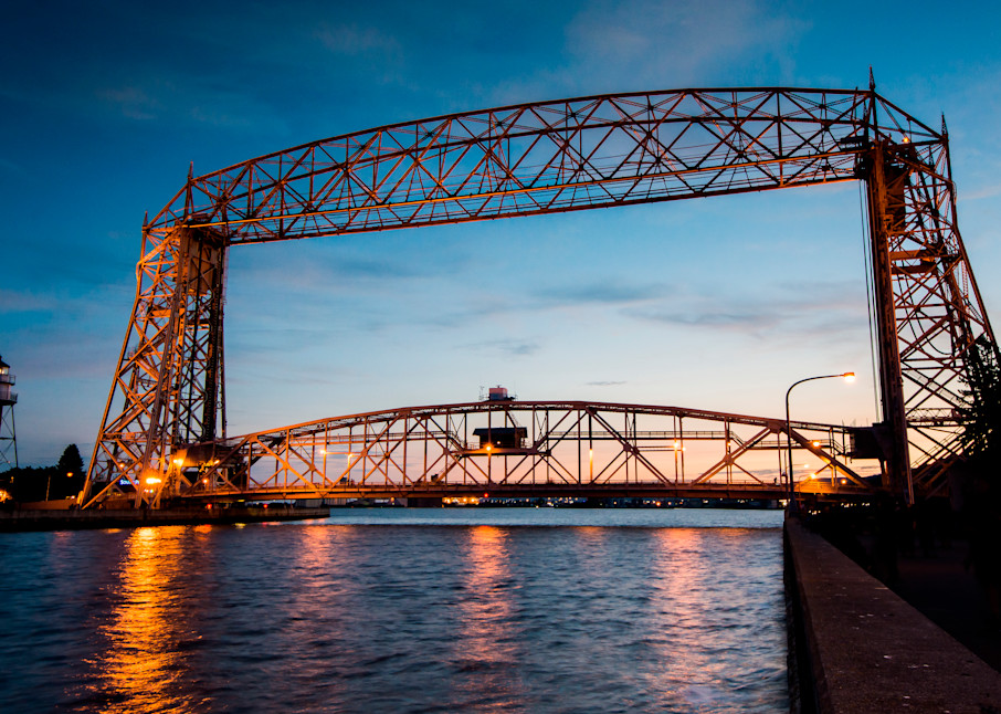 Lift Bridge, Duluth Minnesota Photography Art | marcyephotography