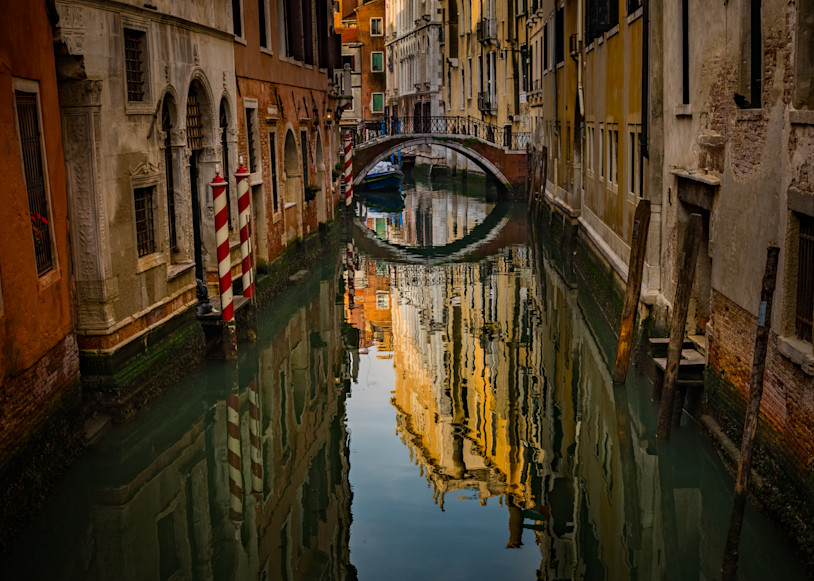 A typical canal in Venice