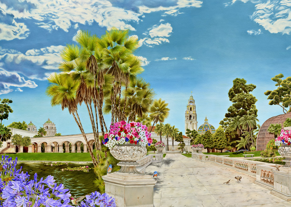 Balboa Park ~ Centennial Tribute   Prints Art | Mercedes Fine Art
