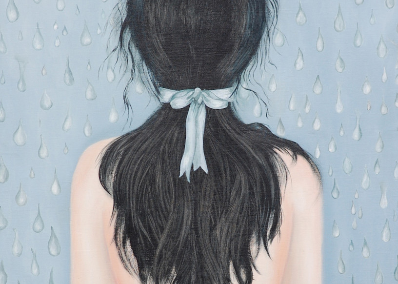 Woman in Tears - Paintings
