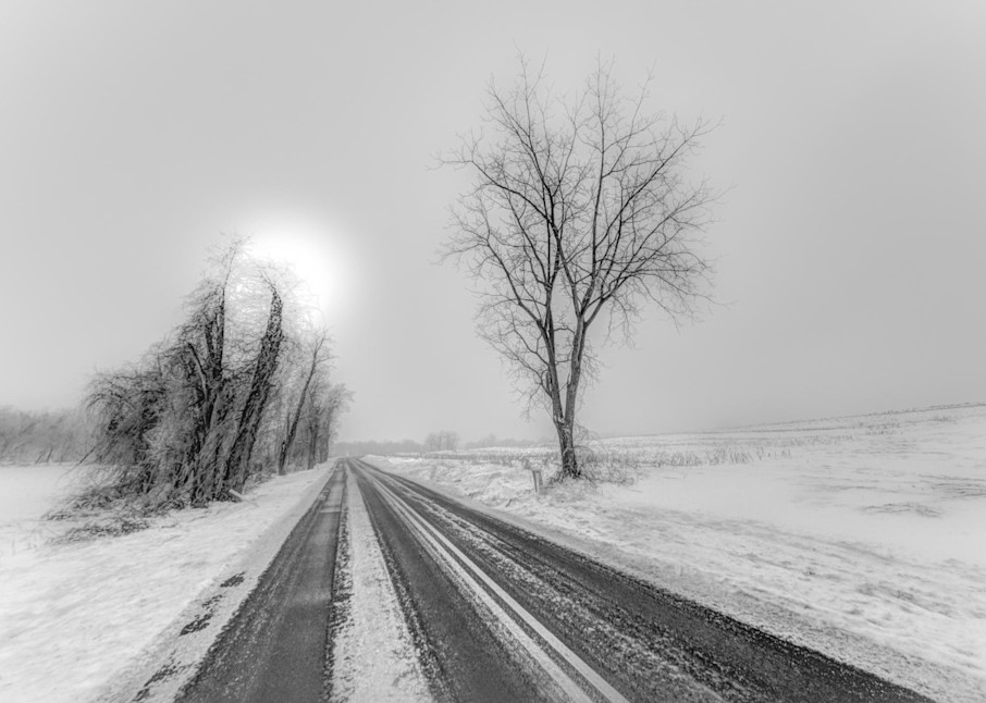 "Winter On Dietz Road" Photography Art | Inspired Imagez 