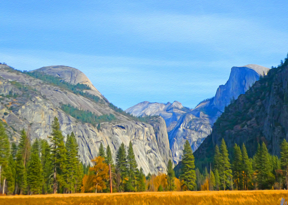 Solitude, print of photograph taken in Yosemite National Park for sale as digital art by Maureen Wilks