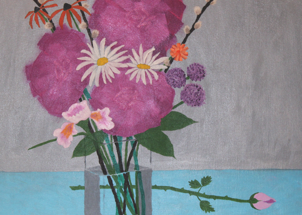 Vase Of Flowers Art | cherylkarlfineartist.com