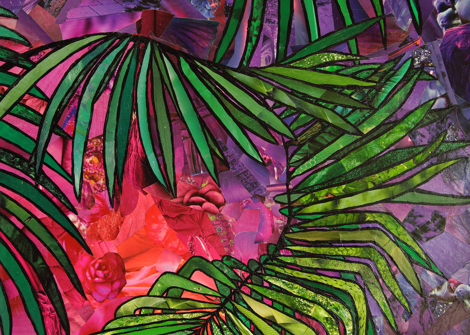Palms On Purple Art | angelakriel
