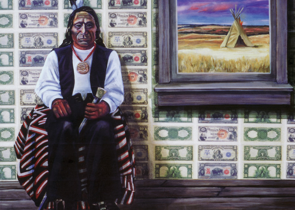 Red Cloud  Art | Channe Felton Fine Art