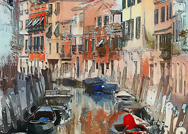 Venice Canal #2 Art | Marlene Phipps Art