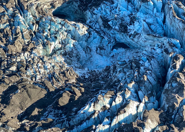 Meltdown On The Ruth Glacier Photography Art | Visionary Adventures, LLC